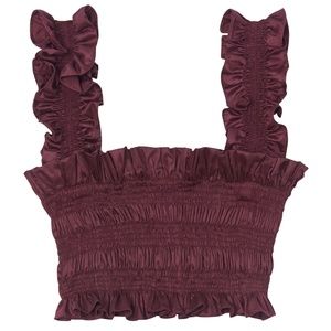 • Rebecca Taylor • Cotton Sateen Smocked Tank